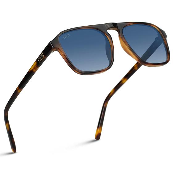 Imagem de Óculos de sol WearMe Pro WMP Polarized Aviator Square para homens