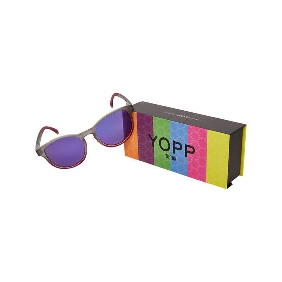 Imagem de Óculos de Sol Yopp Polarizado Uv400 Gray Tu-ton Roxo