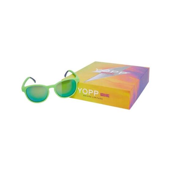 Imagem de Óculos De Sol Yopp Redondo Shock Verde Polarizado Uv400