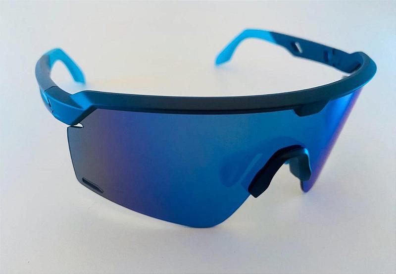 Imagem de Óculos Esportivo Maraú - Azul - Formato: Mascara, Lente Polarizada, Proteção UV400