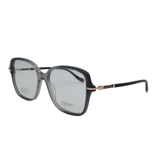 Imagem de Óculos Feminino Quadrado Cinza Acetato  Marca: Brand/Manufacturer