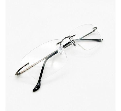 Imagem de Óculos Grau Armação Balgriff Sem Aro Leve E Discreta Unissex
