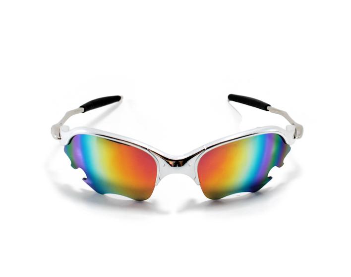 Óculos de Sol Oakley Juliet (Prata Lente Arco íris) ROMEO 2