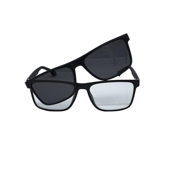 Oculos masculino com Clip on solar Menor preço em Oculos masculino com Clip on solar