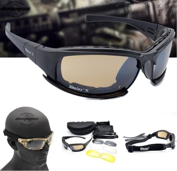 Imagem de Óculos Masculino Daisy X7 Militar Polarizado Tático
