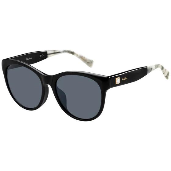 Imagem de Óculos Max Mara Mm Leisure Fs W2M Ir 57 +AC0- Preto/Cinza