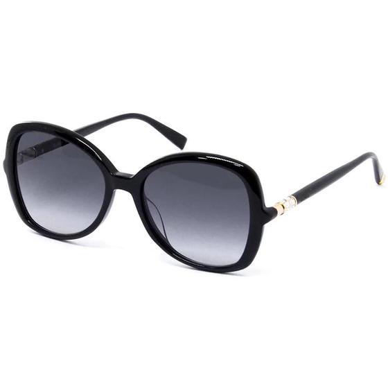 Imagem de Óculos Max Mara Mm Ring 807 9O 55 +AC0- Preto Gradiente