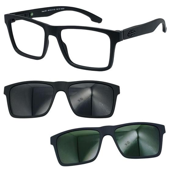 Imagem de Oculos Mormaii Swap NG 2 6153 A14 com 2 Clipons - Escolha