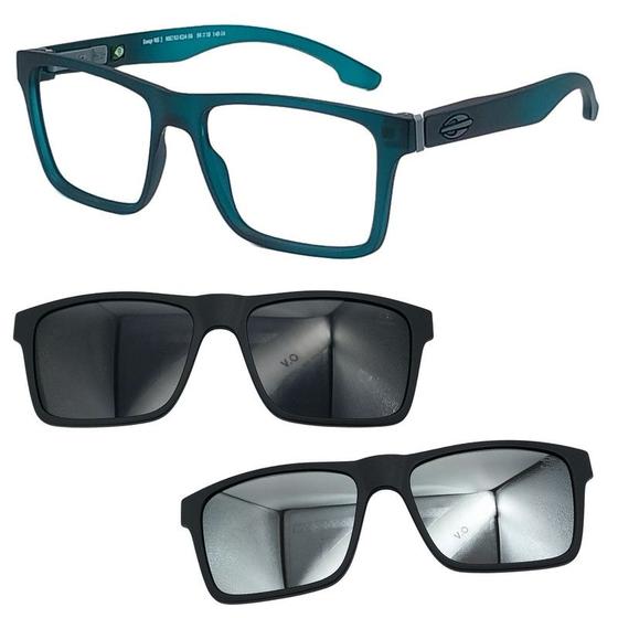 Imagem de Oculos Mormaii Swap NG 2 6153 K04 com 2 Clipons - Escolha