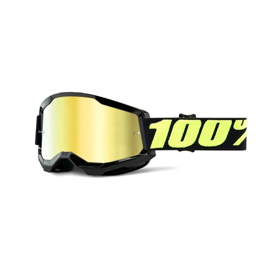 Imagem de Óculos Motocross 100% Strata 2 Espelhado Trilha