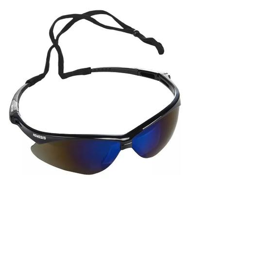 Imagem de Óculos Nemesis Ciclismo Armação Preta Lente Azul Espelhada