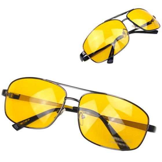 Imagem de Óculos Noturno Vision para Dirigir à Noite Polarizado e com Proteção UV400