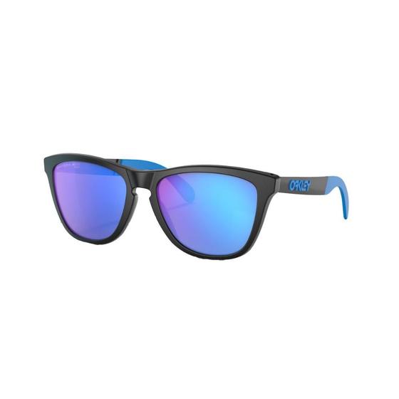 Imagem de Óculos Oakley Frogskins Mix Matte Black Sapphire Polarizado