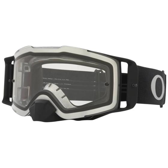 Imagem de Óculos Oakley Front Line Tira Tuff Blocks Black Gunmetal Lente Transparente