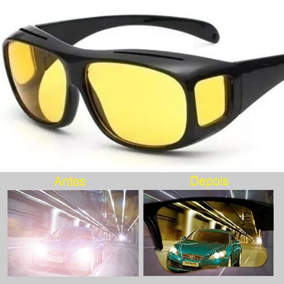 Óculos Para Dirigir A Noite E Ciclismo Sobrepõe Óculos de Grau + Capa ...