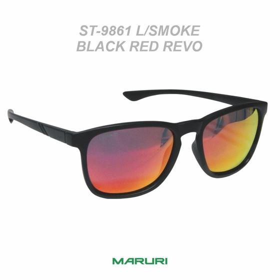Imagem de Óculos Polarizado Maruri ST-9861 L/Smoke+Black Red Revo