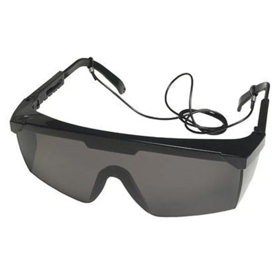 Imagem de Oculos Proteção 3m Segurança Vision 3000 Fume Antirisco