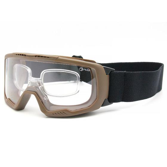 Imagem de Óculos Proteção Goggle Lentes Fumê Amarelo Liso AVB T7347