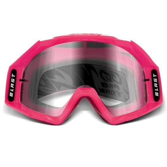 Imagem de Óculos Proteção Motocross Pro Tork Blast Trilha Rosa