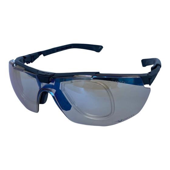 Imagem de Óculos Proteção Univet 5x1 Com Clipede Grau Balistico Testado a 720km/h