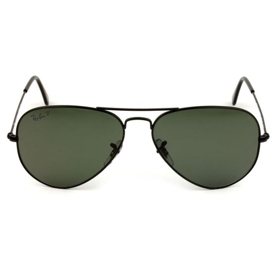 Imagem de Óculos Ray Ban Aviador RB3025 Preto G15 Polarizado w3361 58mm