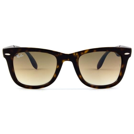 Imagem de Óculos Ray Ban RB4105 Folding Wayfarer Havana/Marrom Degradê 710/51 54 mm 