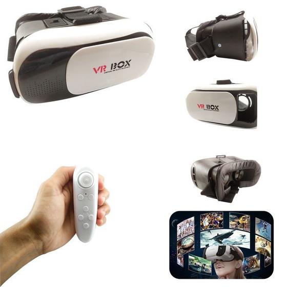 Imagem de Óculos Realidade Virtual Vr Box 2.0 + Controle Cardboard 3d