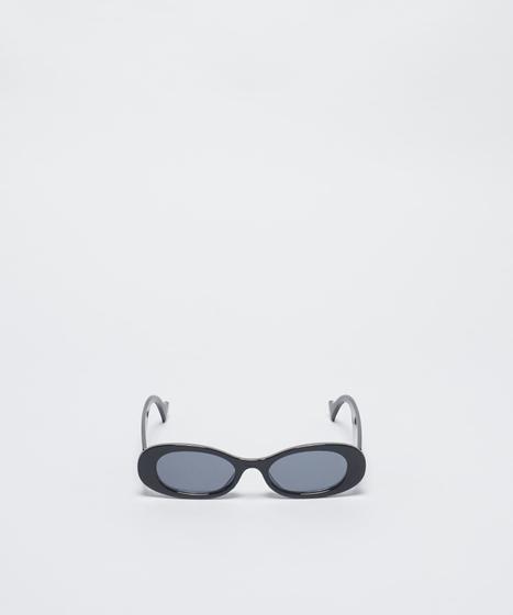 Imagem de Oculos Retro Oval - Preto