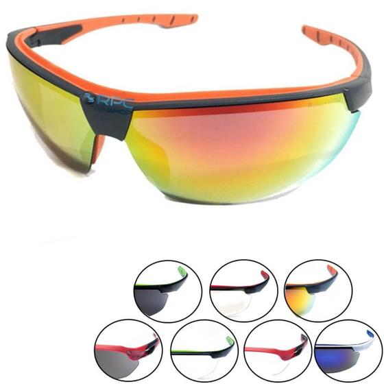 Imagem de Oculos Sol Ciclismo Bike Proteçao Uv 400 Corrida Volei Esportivo Mtb Speed Ciclista anti embaçante 