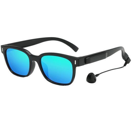 Imagem de Oculos Sol Com Fone Ouvido Bluetooth Bike Trilha Pesca Praia