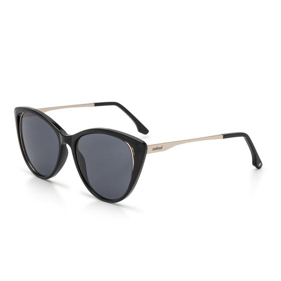 Óculos Solar Colcci Valentina C0123a0201 Preto Brilho Lente Cinza Menor preço em Óculos Solar Colcci Valentina C0123a0201 Preto Brilho Lente Cinza