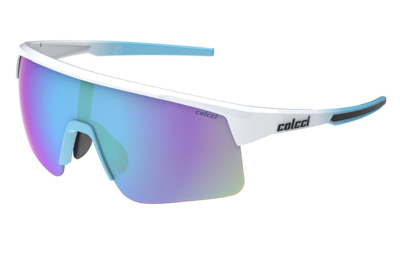 Imagem de Óculos Solar Colcci Victory C0252bb897 Branco Brilho Lente Azul Espelhada