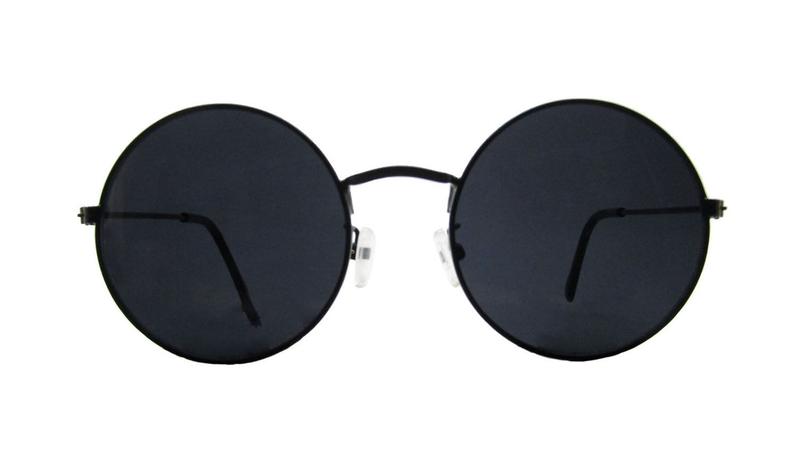 Imagem de Oculos Solar Round Escuro Ozzy John Lennon - Uv-400
