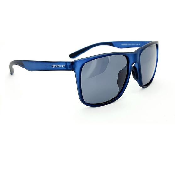 Imagem de Óculos Solar Speedo Freeride 15 D12 Azul Fosco Degradê Lente Cinza Polarizada