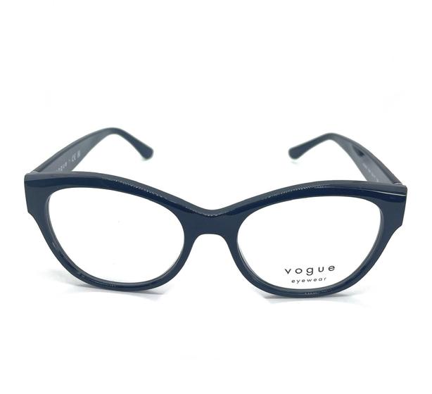 Imagem de Óculos Vogue Feminino Preto Acetato 52mmx43mm - Pequeno
