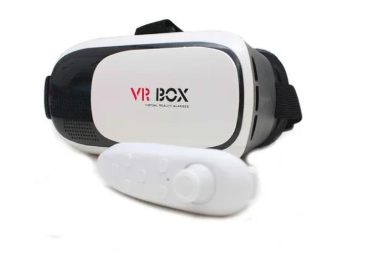 Imagem de Óculos Vr Box 2.0 Realidade Virtual + Controle Cardboard 3d