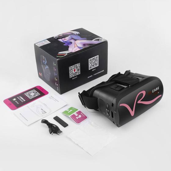 Imagem de Óculos VR para Celular com Trackpad e Porta USB