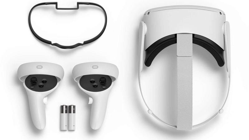 Imagem de Oculos Vr Quest 3S Realidade Virtual 128Gb Branco Meta Verso