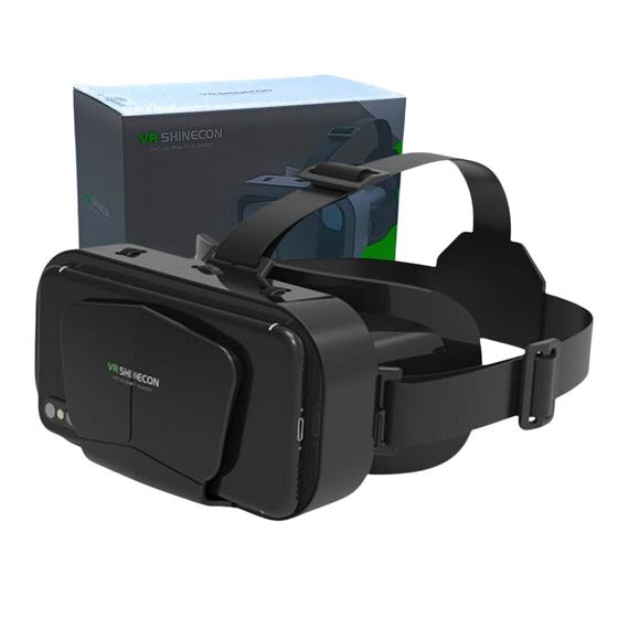 Óculos VR Shinecon G10 Experiência VR Avançada para Celulares Imersão de Cinema Menor preço em Óculos VR Shinecon G10 Experiência VR Avançada para Celulares Imersão de Cinema