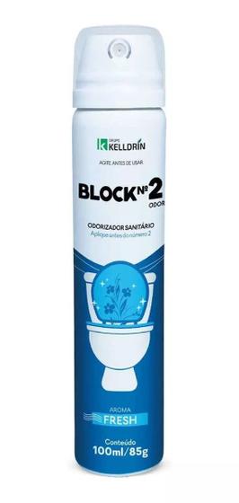 Imagem de Odorizador Sanitário Block n2 Kelldrin 100ml