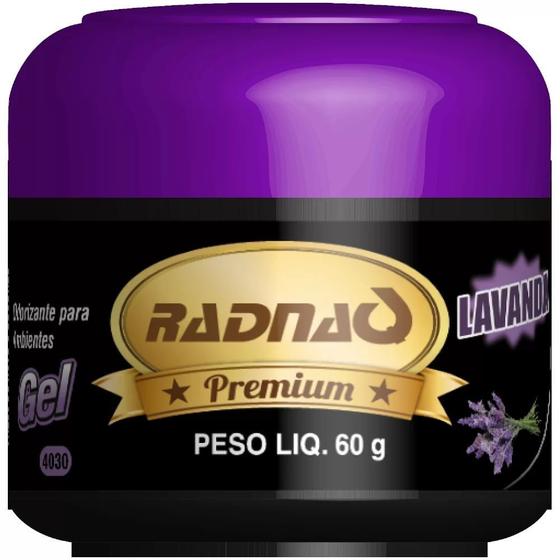 Imagem de Odorizante Gel Lavanda 60g RADNAQ RQ4030