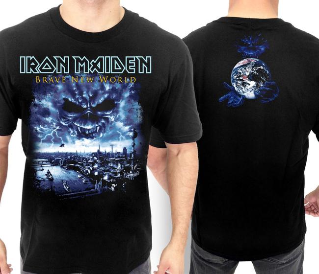 Imagem de Of0019 camiseta xx iron maiden consulado do rock oficial