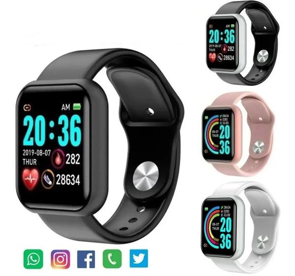 Oferta Relâmpago Relógio Inteligente Smartwatch Completo Menor preço em Oferta Relâmpago Relógio Inteligente Smartwatch Completo