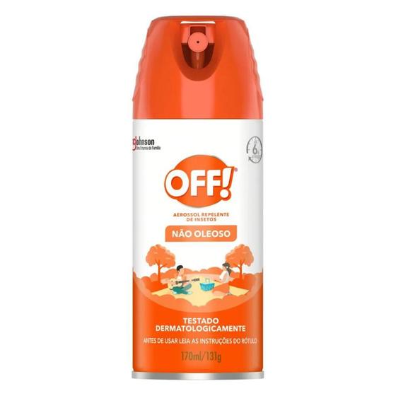 Imagem de OFF! Repelente De Insetos Aerossol Family 170Ml Off