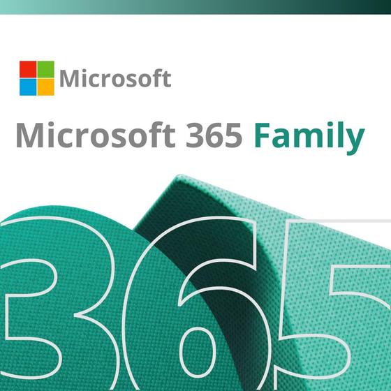 Imagem de Office 365 12 meses Family 1 licença até 6 usuários 1TB one drive