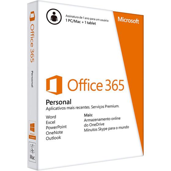 Office 365 Personal 32/64 Bits MICROSOFT - Software - Magazine Luiza