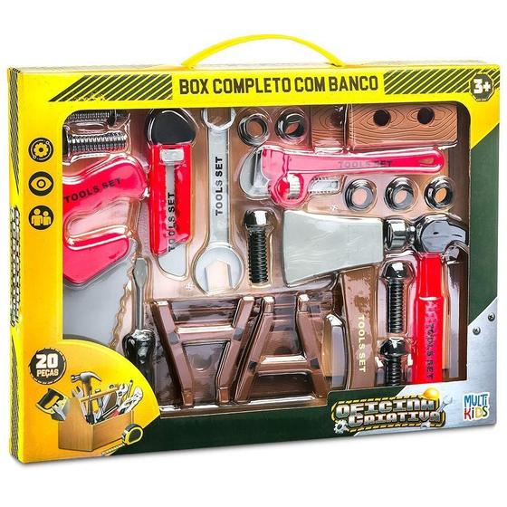 Imagem de Oficina Criativa Box Completo 20 Peças - MULTIKIDS BR1831