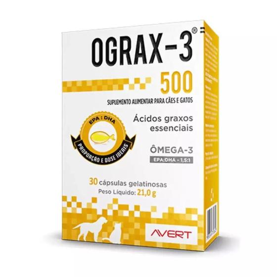 Imagem de Ograx-3 500 30 capsula