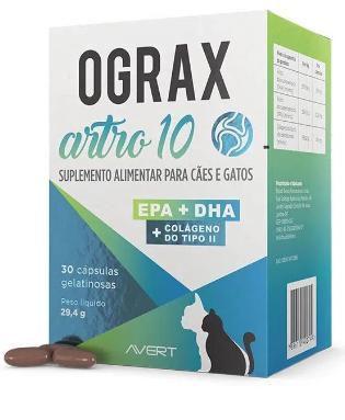Imagem de Ograx Artro 10 (30 cápsulas) - Avert