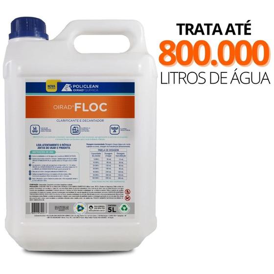 Imagem de Oirad Floc - Floculante Clarificante Decantador Para Piscina - 05 Litros